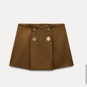 Zara brown skirt